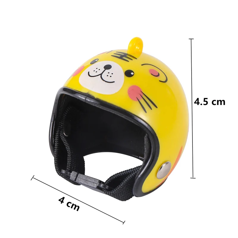 1Pc Huhn Helm Kleine Haustier Schutzhelm Vogel Wachtel Taube Hut Kopfbedeckungen Haustier Vogel Helm DIY Cartoon Charakter Helm pet Liefert