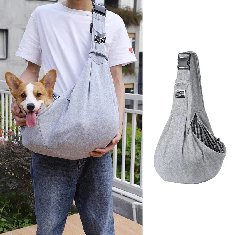 Pet Welpen Träger Tasche Katzen Welpen Outdoor Reise Hund Schulter Tasche Baumwolle Einzel Komfort Sling Handtasche Tote Beutel Dropshipping