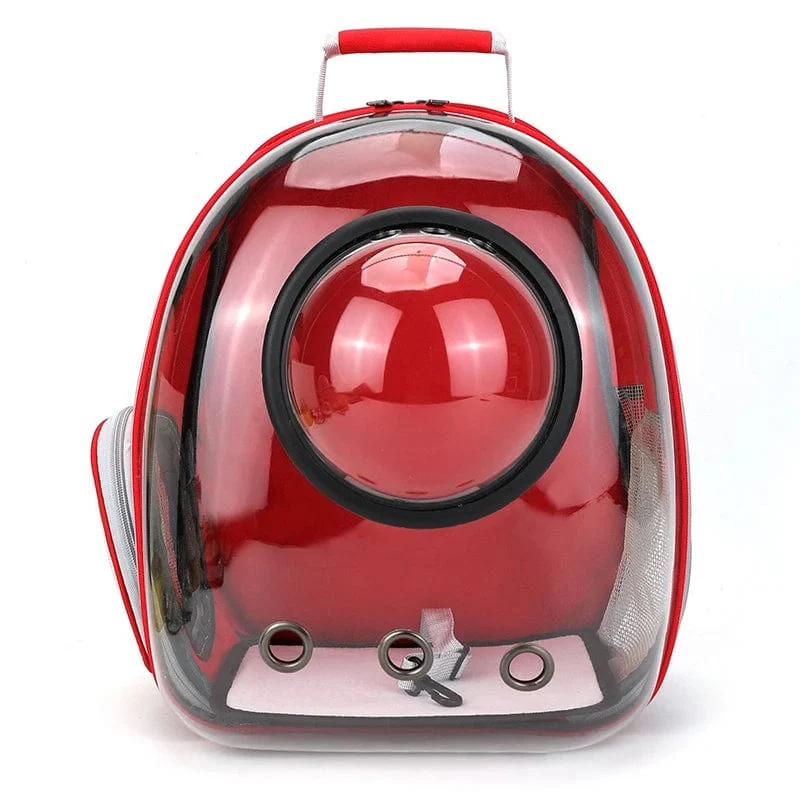 Katzentragetasche Outdoor Pet Umhängetasche Träger Rucksack Atmungsaktive Tragbare Reise Transparente Tasche Für Kleine Hunde Katzen