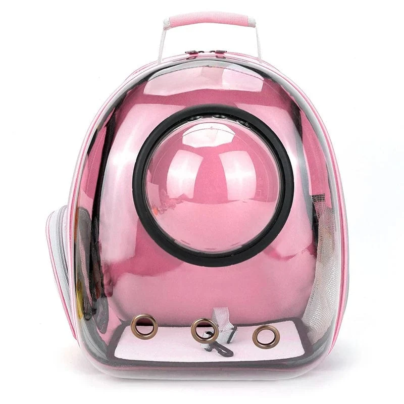 Katzentragetasche Outdoor Pet Umhängetasche Träger Rucksack Atmungsaktive Tragbare Reise Transparente Tasche Für Kleine Hunde Katzen