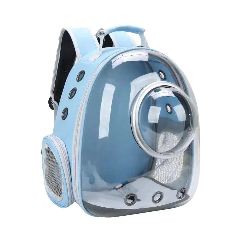 Katzentragetasche Outdoor Pet Umhängetasche Träger Rucksack Atmungsaktive Tragbare Reise Transparente Tasche Für Kleine Hunde Katzen