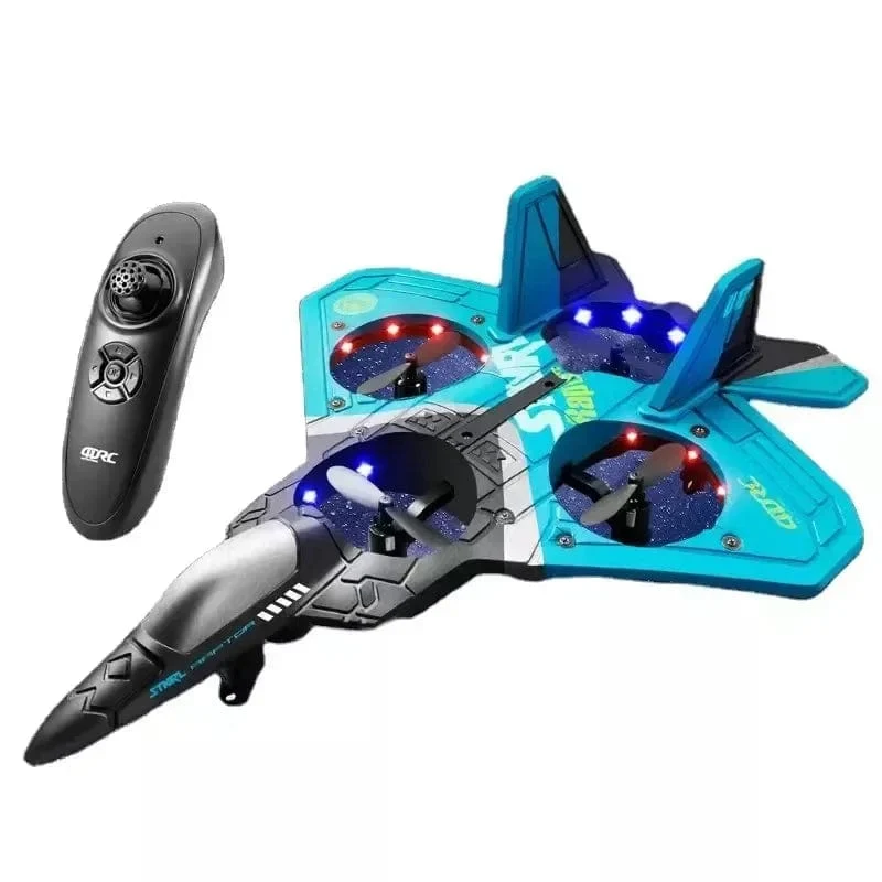 V17 RC Fernbedienung Flugzeug 2.4G Fernbedienung Kämpfer Hobby Flugzeug Segelflugzeug Flugzeug EPP Schaum Spielzeug RC drohne Kinder geschenk rcplane
