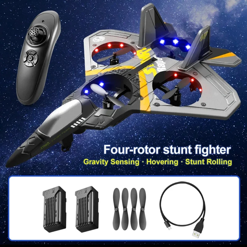 V17 RC Fernbedienung Flugzeug 2.4G Fernbedienung Kämpfer Hobby Flugzeug Segelflugzeug Flugzeug EPP Schaum Spielzeug RC drohne Kinder geschenk rcplane