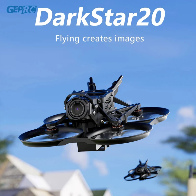 GEPRC DarkStar20 HD O3 Cinewhoop SPEEDX2 1102 TAKER F411-12A-E 1-2S AIO RC Quadcopter LongRange Freestyle Drone Rc Flugzeug
