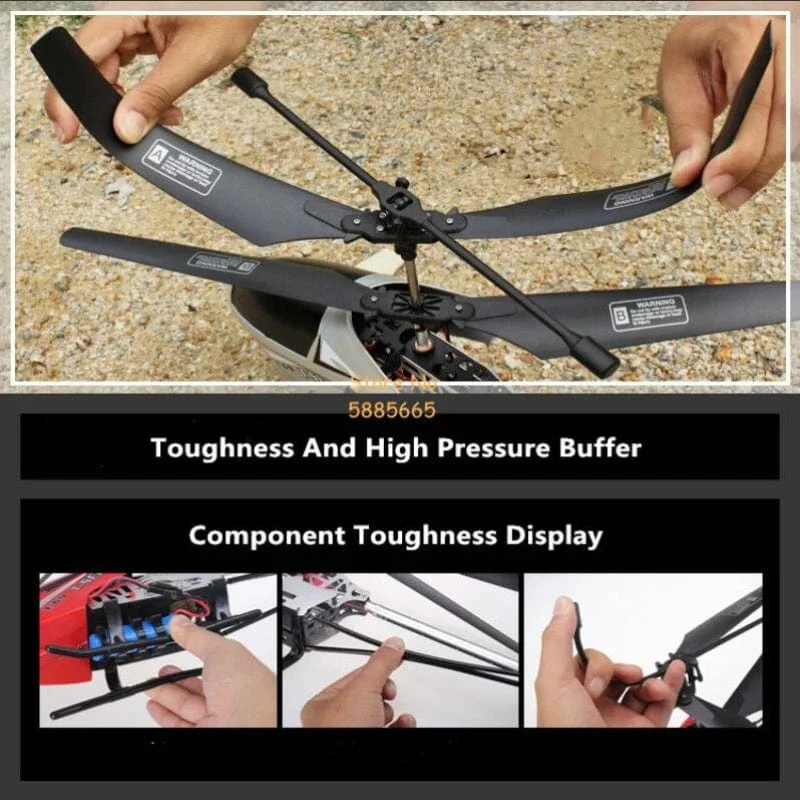 80CM Große Legierung Fernbedienung Hubschrauber Modell Dual Flexible Propeller Anti-Crash LED Bunte Licht Elektrische RC Hubschrauber Spielzeug