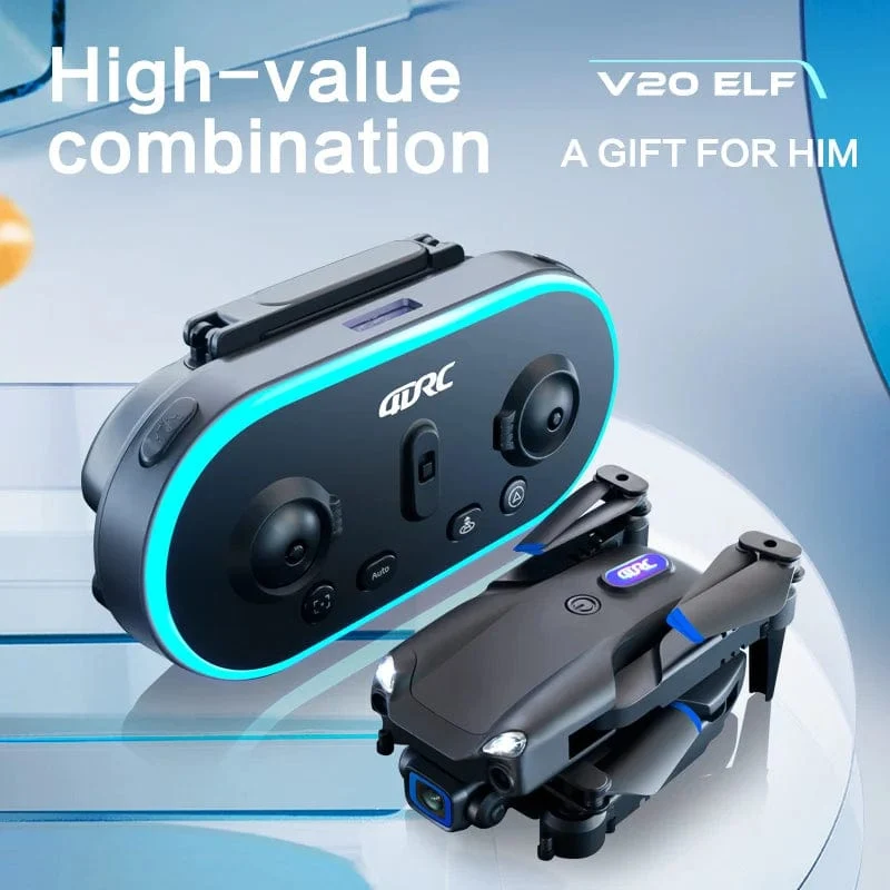 4DRC V20 Drohne 4k Profesional HD Dual Kamera fpv Drohne Höhe Halten Drohnen Fotografie Rc Hubschrauber Faltbares Quadcopter Dron Spielzeug