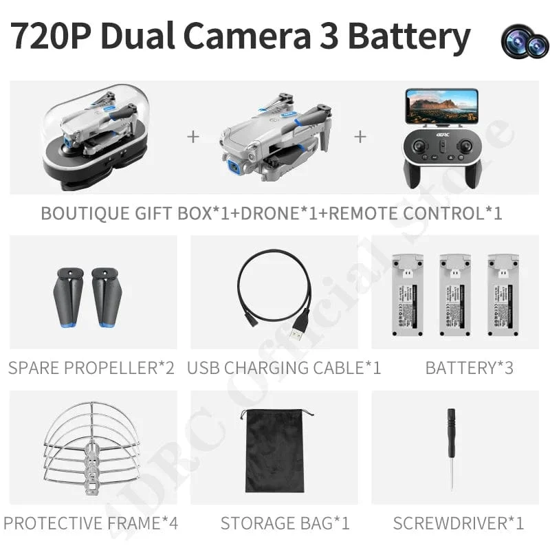4DRC V20 Drohne 4k Profesional HD Dual Kamera fpv Drohne Höhe Halten Drohnen Fotografie Rc Hubschrauber Faltbares Quadcopter Dron Spielzeug