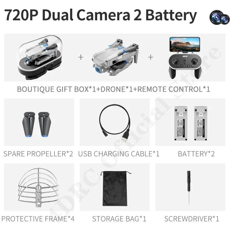 4DRC V20 Drohne 4k Profesional HD Dual Kamera fpv Drohne Höhe Halten Drohnen Fotografie Rc Hubschrauber Faltbares Quadcopter Dron Spielzeug