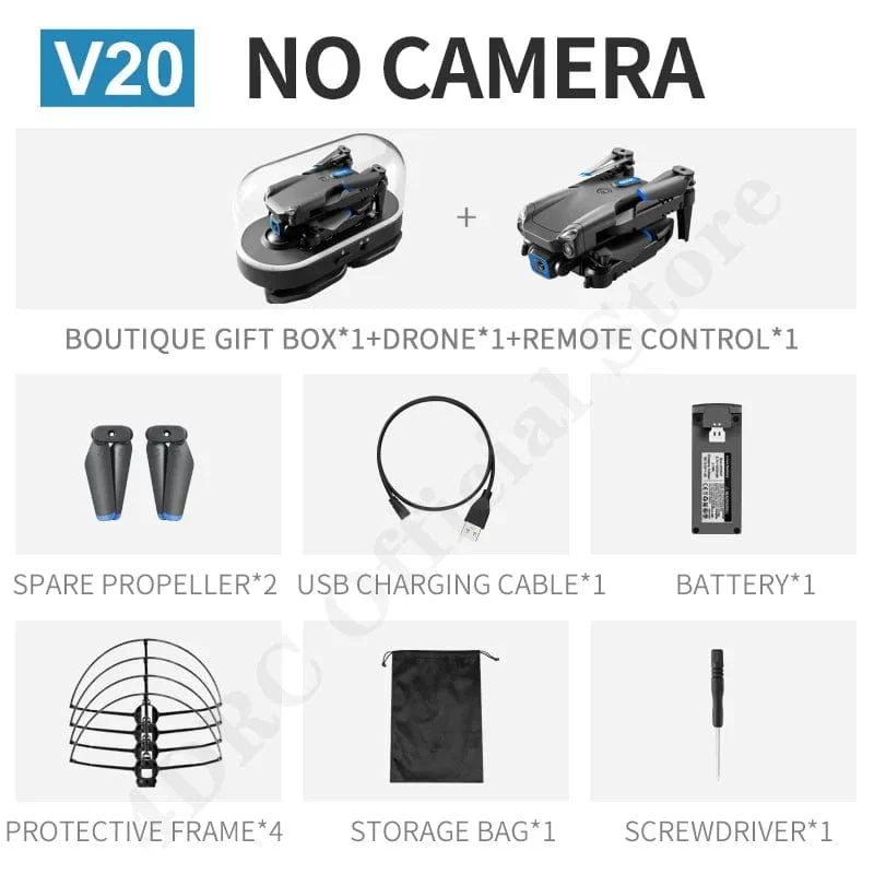 4DRC V20 Drohne 4k Profesional HD Dual Kamera fpv Drohne Höhe Halten Drohnen Fotografie Rc Hubschrauber Faltbares Quadcopter Dron Spielzeug