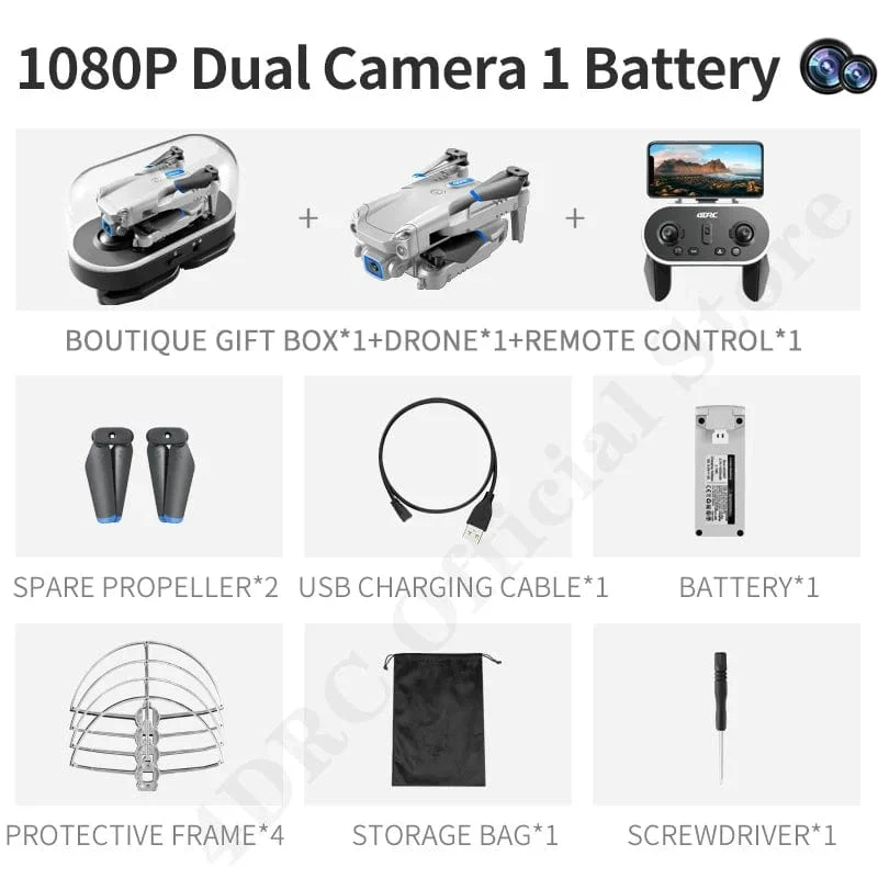 4DRC V20 Drohne 4k Profesional HD Dual Kamera fpv Drohne Höhe Halten Drohnen Fotografie Rc Hubschrauber Faltbares Quadcopter Dron Spielzeug