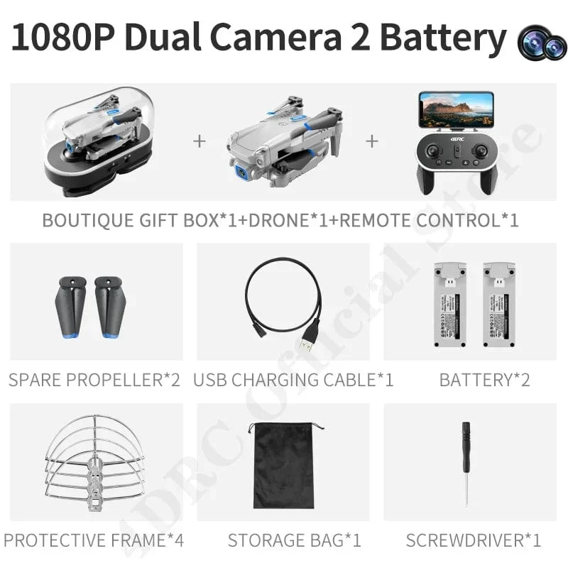 4DRC V20 Drohne 4k Profesional HD Dual Kamera fpv Drohne Höhe Halten Drohnen Fotografie Rc Hubschrauber Faltbares Quadcopter Dron Spielzeug