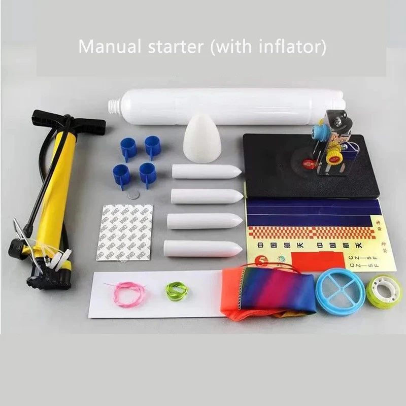 Wasserstrahl-Raketenwerfer, Spielzeug, Sportspielzeug, Raketenwerfer, Pop-up-Rakete, Outdoor-Sport, pädagogisches Wissenschaftsspielzeug, Geschenk. Kann 100 Meter weit fliegen