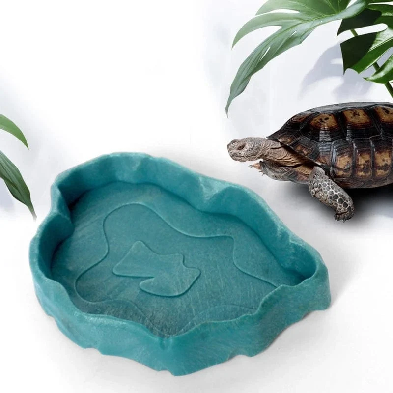 Reptilienschalen, Terrarium, Futterwurmschale, Reptilienmehlwurm-Futterschale, Kunststoffschale für FROSCH, Schlange, Spinne, Schildkröten