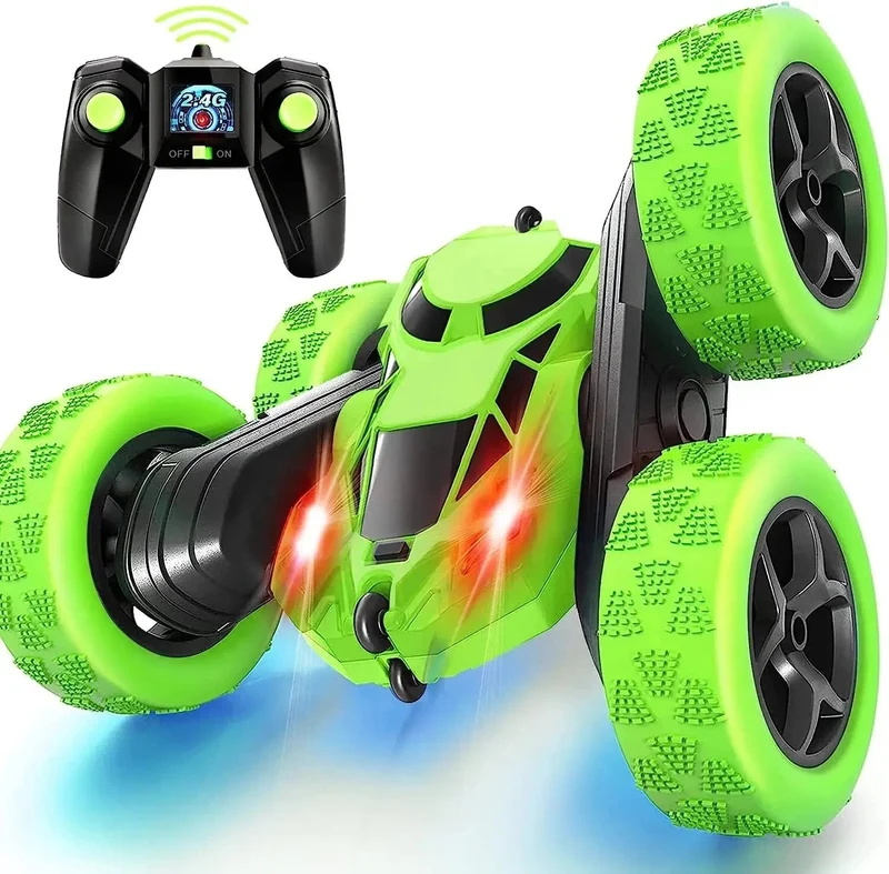 RC Stunt-Auto für Kinder, doppelseitiger Flip, 2.4 G Fernbedienung, 360 Grad Drehung, Offroad-Drift, RC-Auto, Geschenke für Kinder, Erwachsene, Jungen