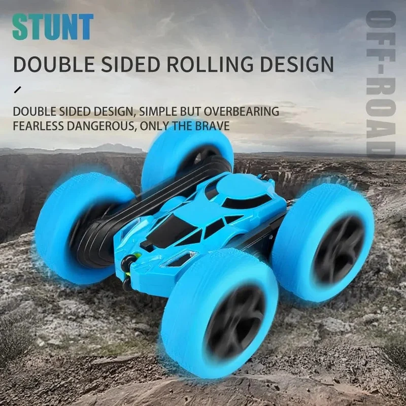 RC Stunt-Auto für Kinder, doppelseitiger Flip, 2.4 G Fernbedienung, 360 Grad Drehung, Offroad-Drift, RC-Auto, Geschenke für Kinder, Erwachsene, Jungen