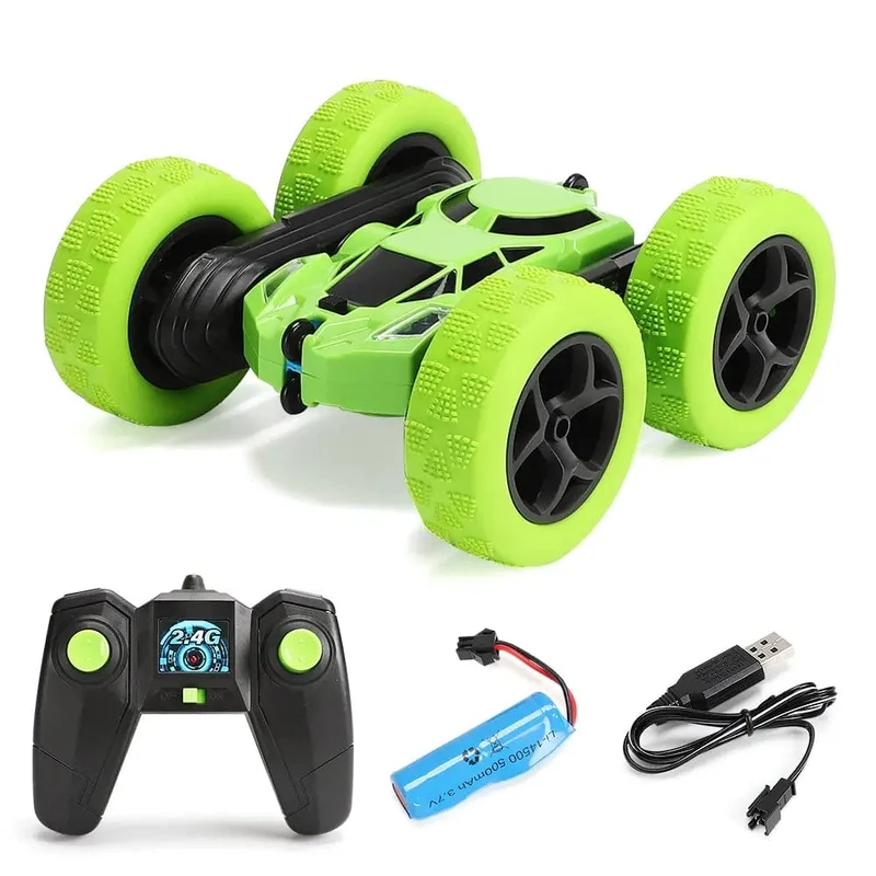 RC Stunt-Auto für Kinder, doppelseitiger Flip, 2.4 G Fernbedienung, 360 Grad Drehung, Offroad-Drift, RC-Auto, Geschenke für Kinder, Erwachsene, Jungen
