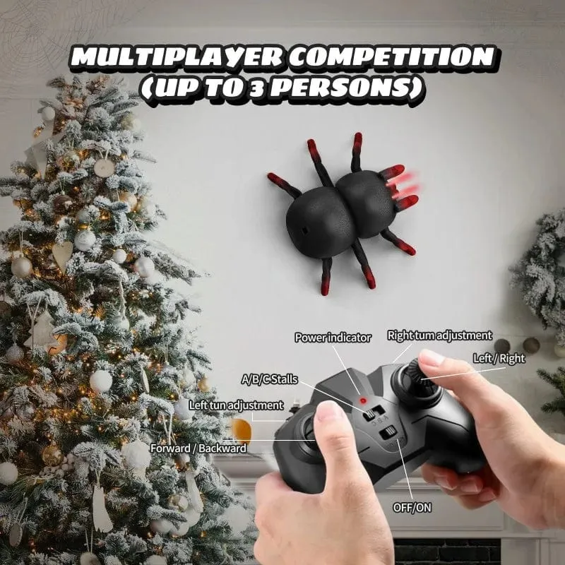 RC Spielzeug Streich Simulation Spinne Wand Klettern Fernbedienung Stunt-Auto Weihnachten Halloween Funk Spielzeug Geschenke für Erwachsene und Kinder