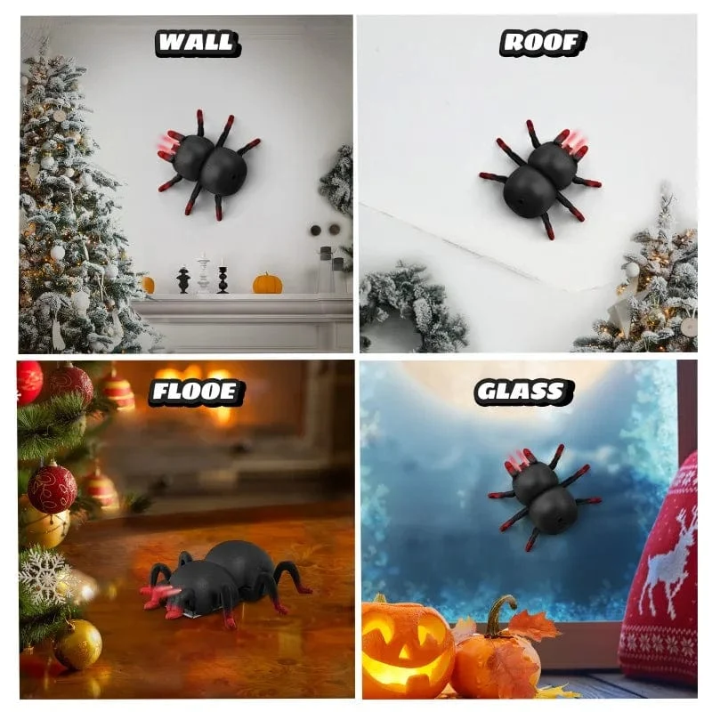 RC Spielzeug Streich Simulation Spinne Wand Klettern Fernbedienung Stunt-Auto Weihnachten Halloween Funk Spielzeug Geschenke für Erwachsene und Kinder