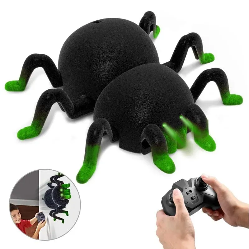 RC Spielzeug Streich Simulation Spinne Wand Klettern Fernbedienung Stunt-Auto Weihnachten Halloween Funk Spielzeug Geschenke für Erwachsene und Kinder