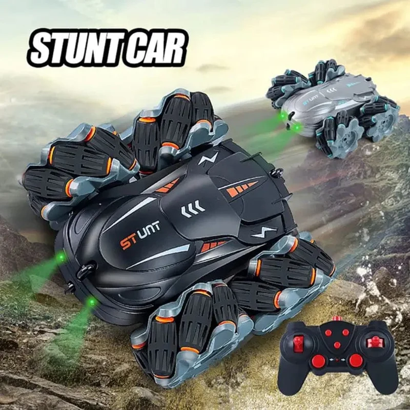 4WD RC Auto Drift Stunt-Auto 360 Grad drehbare Fernbedienung Geschenk Drift Auto Geländewagen Rennmaschine Modell Fahrzeug Geschenk Kind