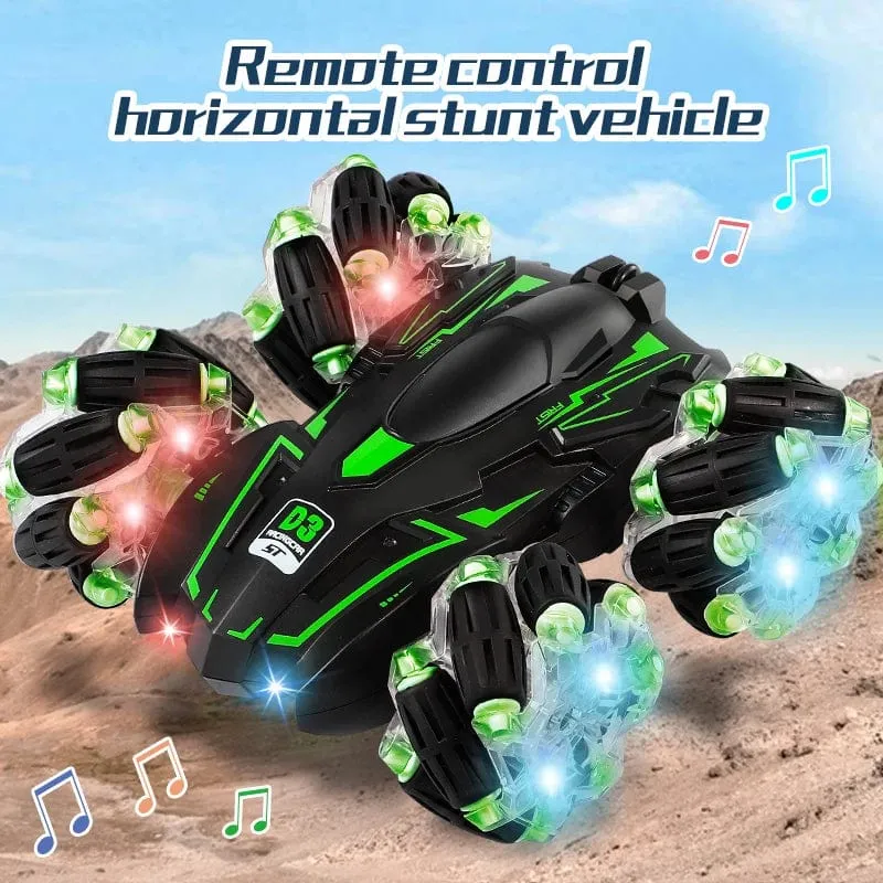 4WD RC Auto Drift Stunt-Auto 360 Grad drehbare Fernbedienung Geschenk Drift Auto Geländewagen Rennmaschine Modell Fahrzeug Geschenk Kind