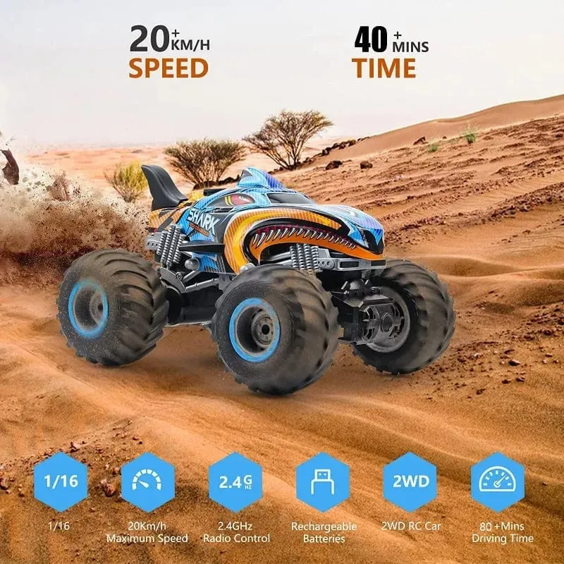 2.4G Fernbedienung Autos Monster Truck RC Auto Elektrische Lkw Stunt-Autos mit Licht Sound Spray Spielzeug für Jungen Kinder Kinder Geschenk