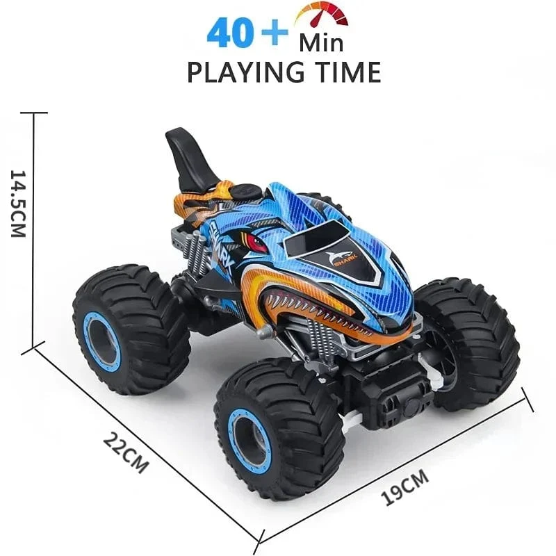 2.4G Fernbedienung Autos Monster Truck RC Auto Elektrische Lkw Stunt-Autos mit Licht Sound Spray Spielzeug für Jungen Kinder Kinder Geschenk