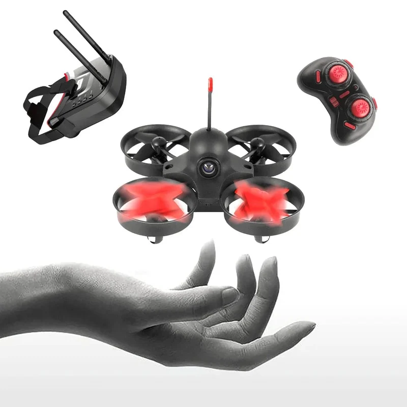 RTF Micro FPV RC Racing Quadcopter Spielzeug mit 5.8G S2 800TVL 40CH Kamera / 3 Zoll LS-VR009 FPV Schutzbrille VR Headset Hubschrauber Drohne