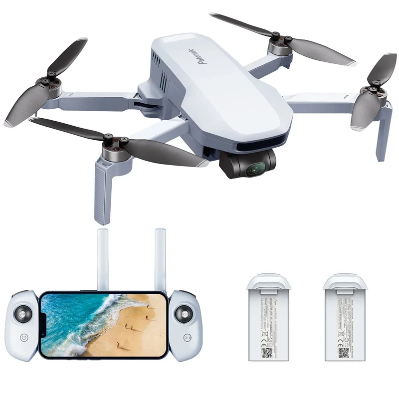 ATOM Potensic 4K Mini-Drohne, 3-Achsen-Gimbal, 6 km GPS, professionelle Kameradrohnen, bürstenloser RC-Spielzeug-Quadrocopter für Reisegeschenke