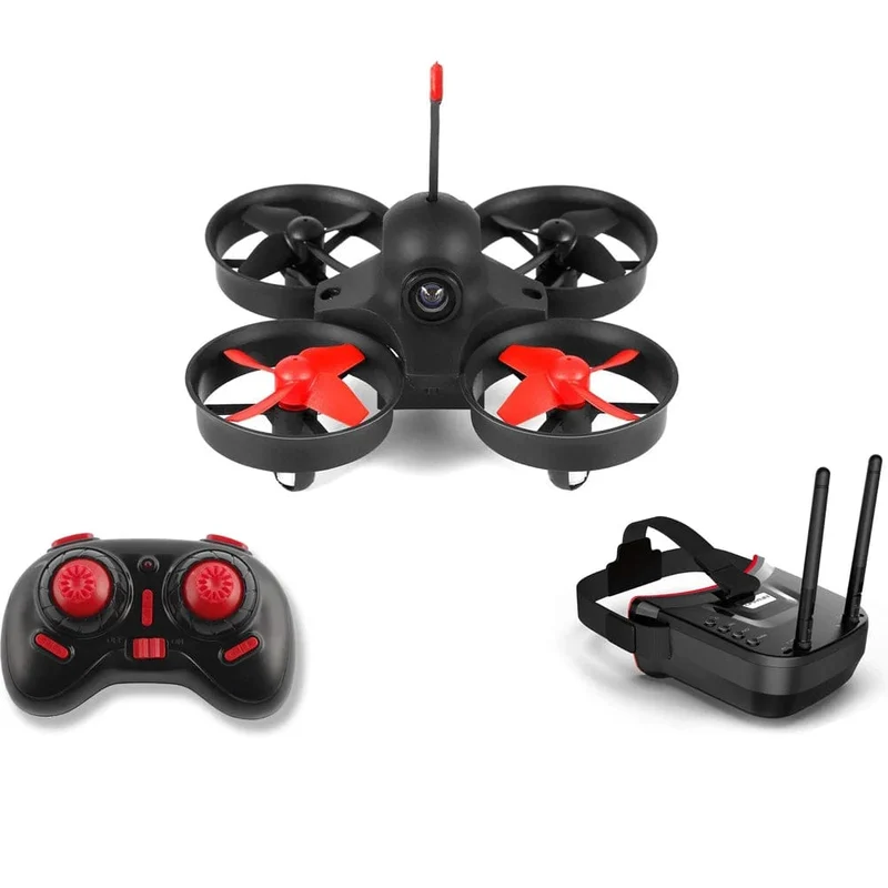 RTF Micro FPV RC Racing Quadcopter Spielzeug mit 5.8G S2 1000TVL 40CH Kamera 3 Zoll VR009 FPV Brille VR Headset Hubschrauber Drohne