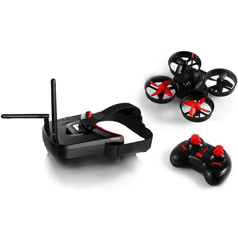 RTF Micro FPV RC Racing Quadcopter Spielzeug mit 5.8G S2 1000TVL 40CH Kamera 3 Zoll VR009 FPV Brille VR Headset Hubschrauber Drohne