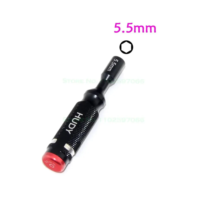 HUDY Sechskant-Schraubendreher, 5.5 mm, 7.0 mm, Sechskant-Schraubendreher, Reparatur-Werkzeug-Set für RC Quadcopter, Hubschrauber, Autorennen, Drohnenboot