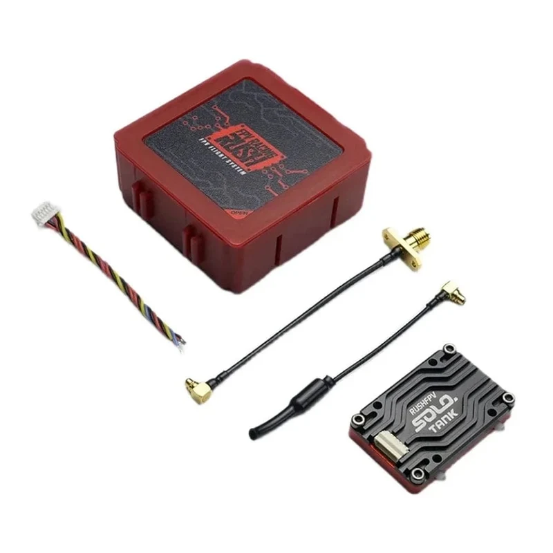 RUSHFPV RUSH TANK SOLO VTX 5.8G 48CH PitMode Pitmode 25mW 400mW 800mW 1.6W Einstellbare 2-6S Mikrofon für FPV Long Range Drone