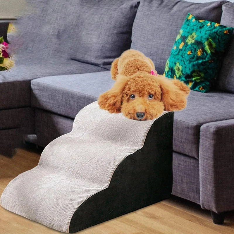 Hundetreppe, Hunderampe, Leiter, Heimtierbedarf, rutschfest, für Welpen, breit, für ältere Hunde