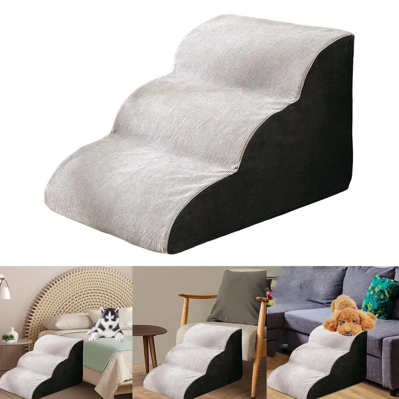 Hundetreppe, Hunderampe, Leiter, Heimtierbedarf, rutschfest, für Welpen, breit, für ältere Hunde