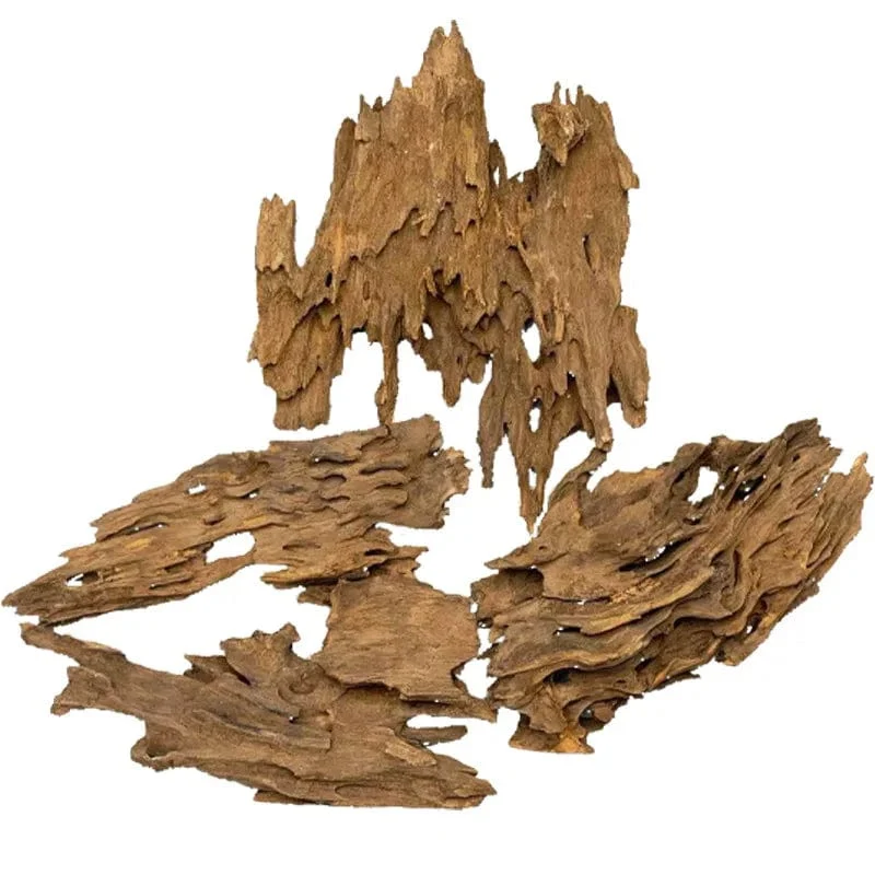 Aquarium-Ornament aus natürlichem porösem Holz, Treibholz, für Aquarium-Dekoration, Einsiedlerkrebse, Garnelen, Fische, Aquarium-Zubehör