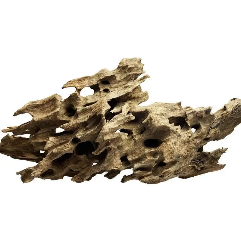 Aquarium-Ornament aus natürlichem porösem Holz, Treibholz, für Aquarium-Dekoration, Einsiedlerkrebse, Garnelen, Fische, Aquarium-Zubehör