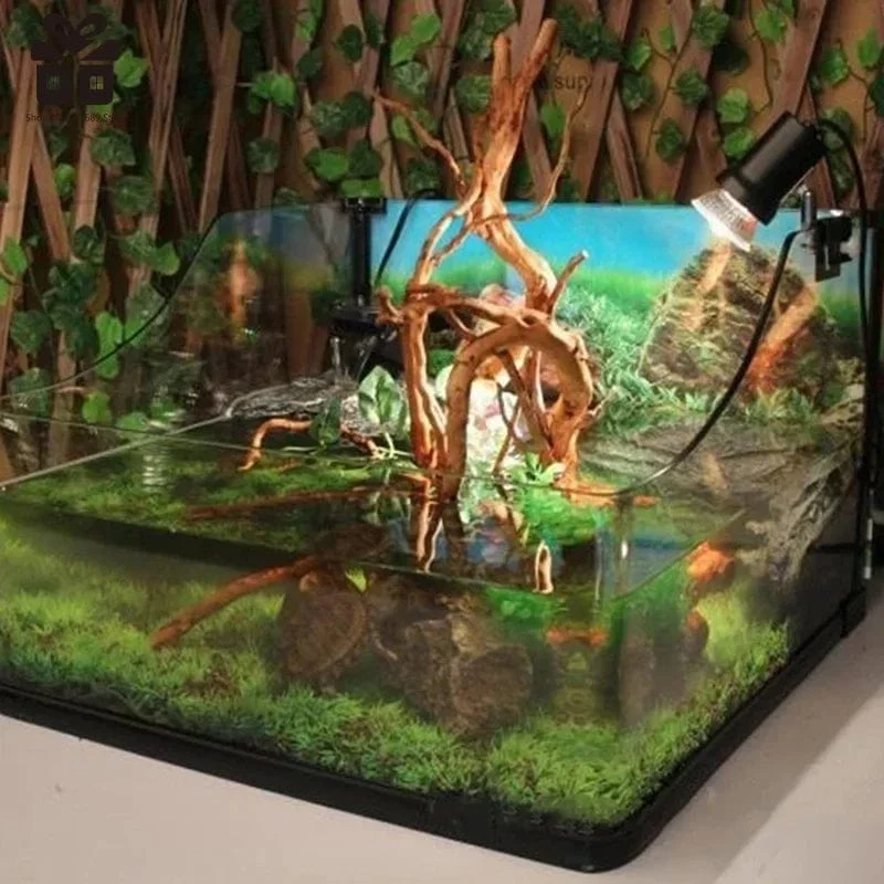 Natürlicher Baumstamm Treibholz Aquarium Reptil Zylinderwurzeln Pflanze Holz Dekoration Ornament Zubehör Aquarium Pflanzen