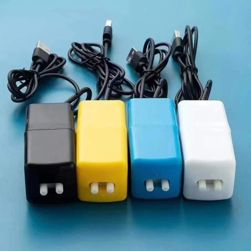 Mini-Aquarium-Luftpumpen-Set, Sauerstoffpumpe mit Luftstein, geräuschlos, hochenergieeffizient, USB-Aquariumfilter, Angeltank-Zubehör
