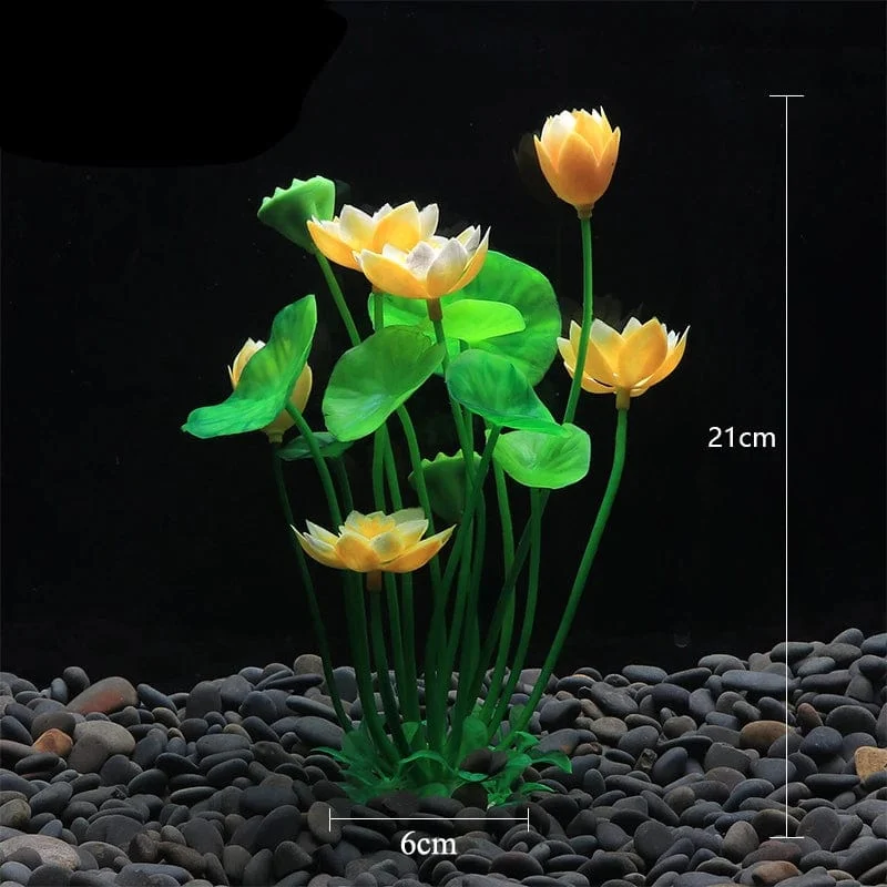 Künstliche Aquarium-Dekorpflanzen, Kunststoff-Wasserpflanzen, Unterwasserpflanzen, Aquarium-Zubehör, Dekoration, Piante Acquario