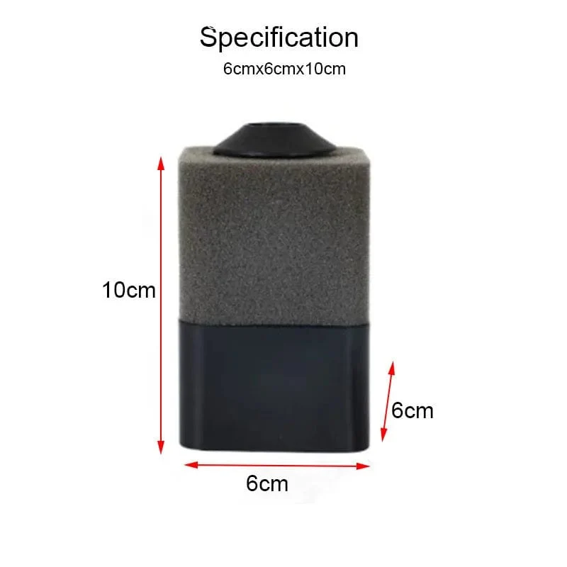 Neuer Bio-Schwammfilter für Aquarium, Garnelenteich, Luftpumpe, biochemische Filtration, geräuschloser Schaum, Aquarium-Zubehör