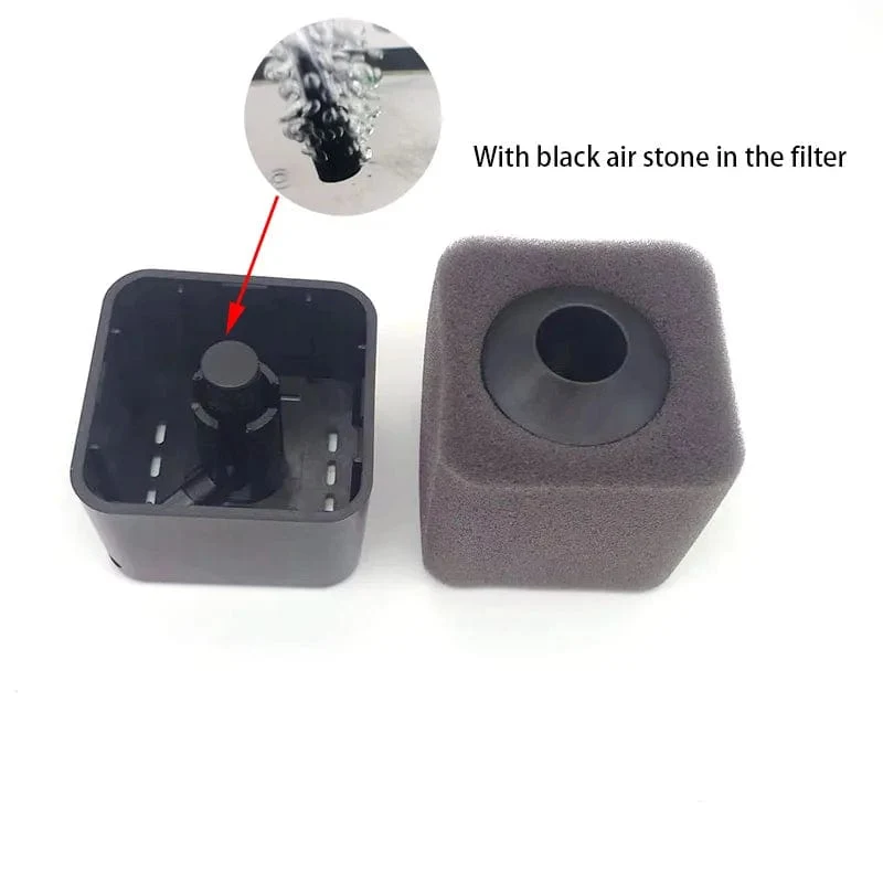 Neuer Bio-Schwammfilter für Aquarium, Garnelenteich, Luftpumpe, biochemische Filtration, geräuschloser Schaum, Aquarium-Zubehör