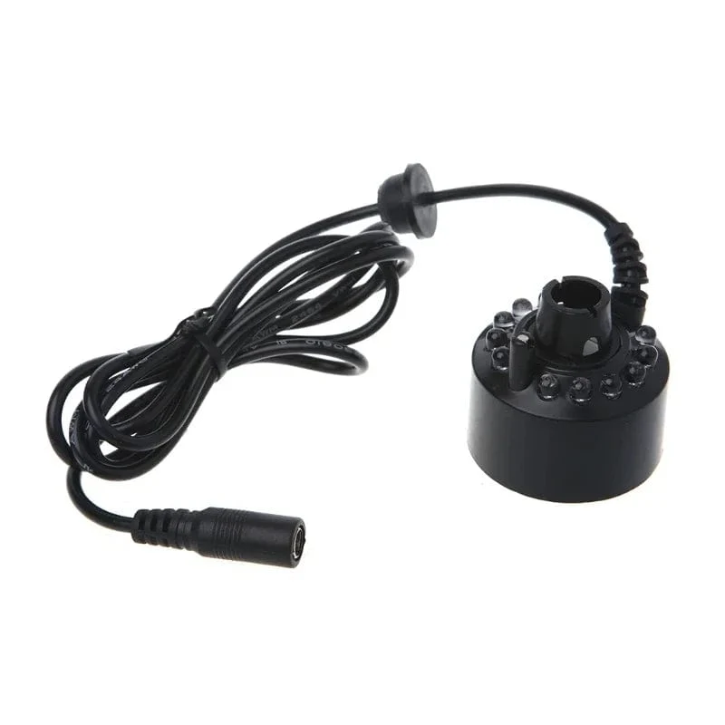 1 LED Super Ultraschall Mist Creator Fogger Vernebler Wasserfontäne Verdampfer