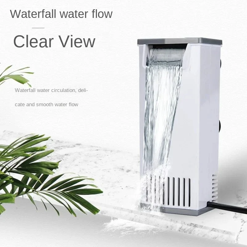 3 W 200 L/H Wasserfall Aquarium Filter Pumpe Schildkröte Aquarium Niedrigen Wasserstand Filter Sauerstoff Pumpe Fisch Schildkröte reptil Versorgung 220-240 V