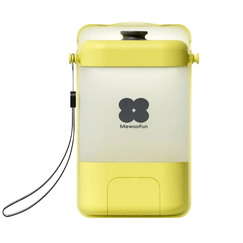 Mewoofun Haustier-Wasserflasche für Hunde und Katzen, tragbar, praktisch, sicher, geschmacksneutral, auslaufsicher, Wasserspender für unterwegs