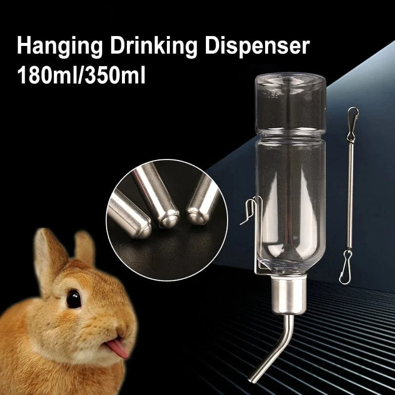 180ML/350ML Kunststoff Hamster Trinken Flasche Käfig Wasser Flasche Dispenser Für Bunny Meerschweinchen Kaninchen Eichhörnchen Kleine pet Feeder