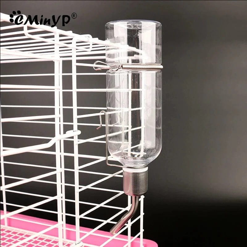180ML/350ML Kunststoff Hamster Trinken Flasche Käfig Wasser Flasche Dispenser Für Bunny Meerschweinchen Kaninchen Eichhörnchen Kleine pet Feeder
