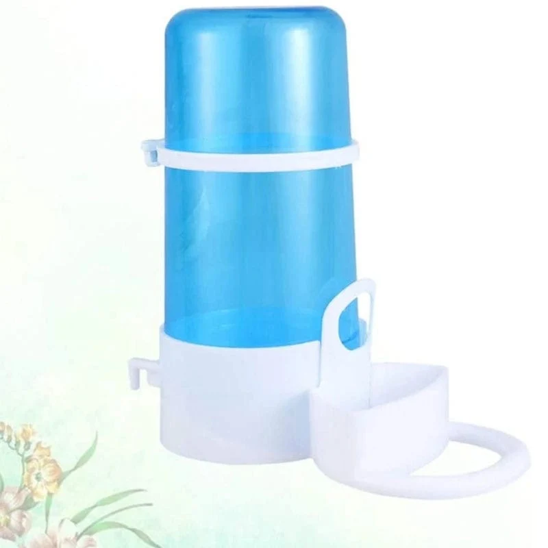 Automatischer Vogelfutterspender, Vogelwassertrinker, Wasserspender mit Clip, Haustier-Vogelbedarf, Hamster, Papageien-Spender, Flasche, Trinkbecher, Schalen