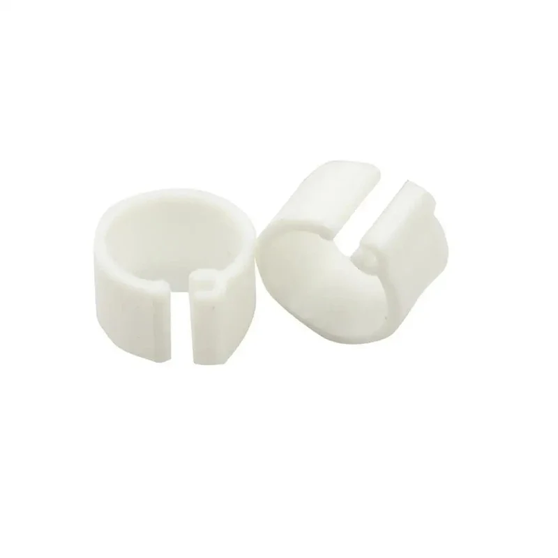 100 Stück Kunststoff-Fußring, Taubenfußring, 8 mm, Vogelmarkierungsfußring, Vogelzucht, Taube, Geflügel, Fütterung, Geflügel, Taubenfußring