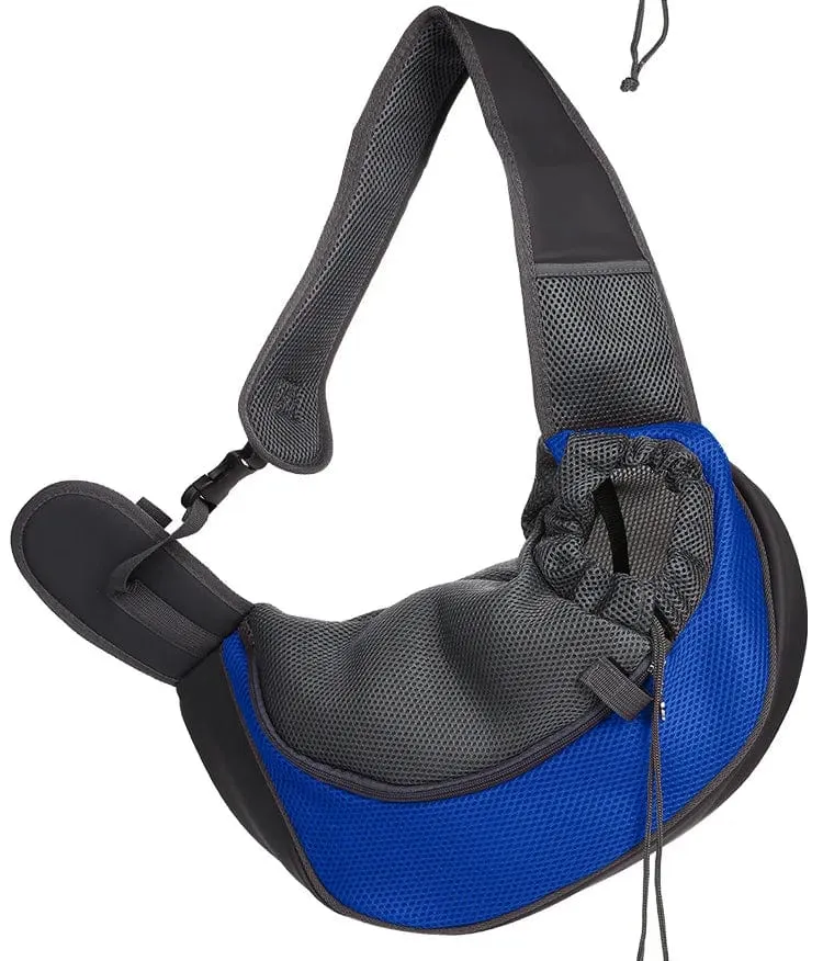 Mesh Oxford Pet Outdoor Reise Pet Welpen Träger Handtasche Tasche Einzelnen Schulter Tasche Sling Mesh Komfort Reise Tote Schulter Tasche